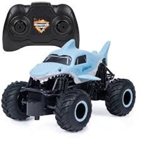 NEW WITH BOX MONSTER JAM MEGALODON RC TRUCK