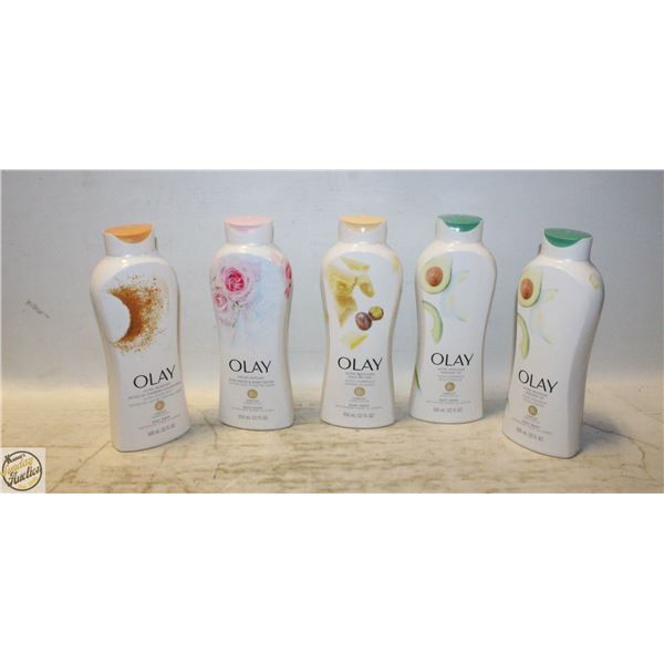 5 OLAY BODY WASH