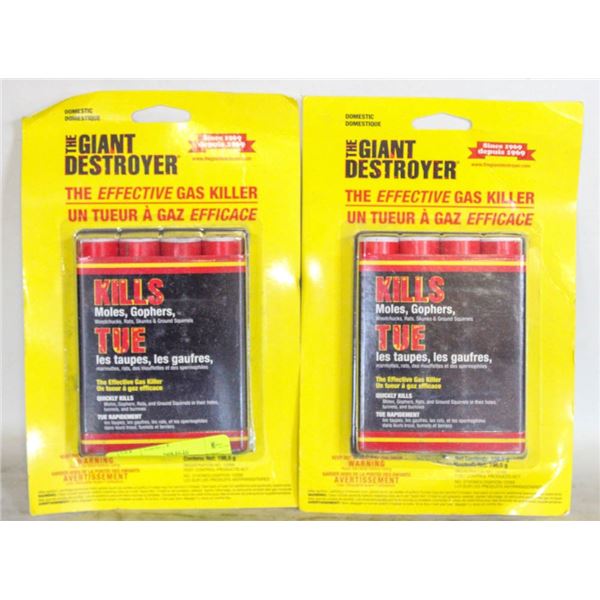 2PK MOLE/GOPHER DESTROYER