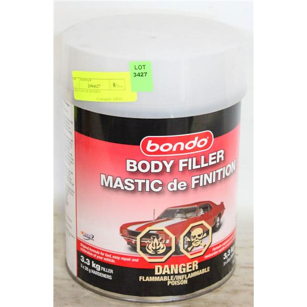 3.3KG CAN OF BONDO