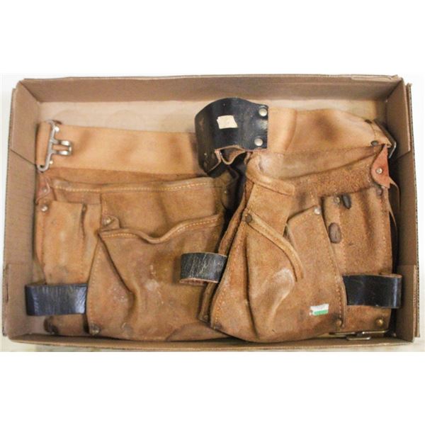 LEATHER TOOL BELT BENCH CRAFT
