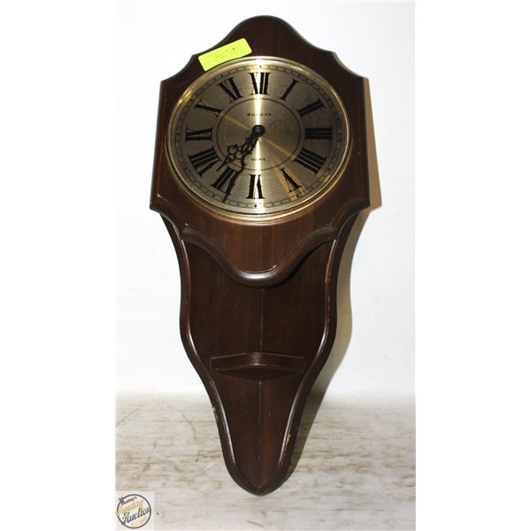 ANTIQUE CORNER WALL CLOCK