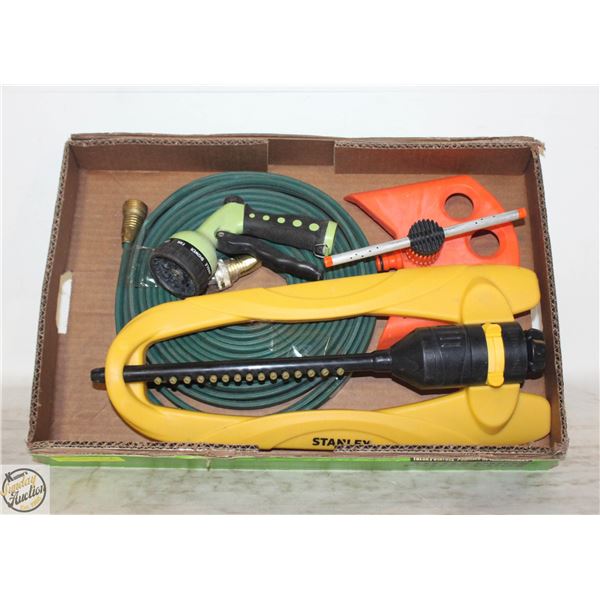 LAWN CARE LOT OF SPRINKLERS, SOAKER HOSE