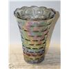 Image 1 : CARNIVAL GLASS VINTAGE VASE