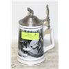 Image 1 : COLLECTIBLE WOLF BEER STEIN SOLD WITH WOLF 3D