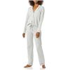 NEW ESSENTIALS WOMEN'S COTTON PAJAMA SET GREY MEDI