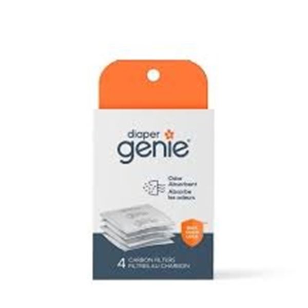 NEW 4 DIAPER GENIE CARBON FILTERS