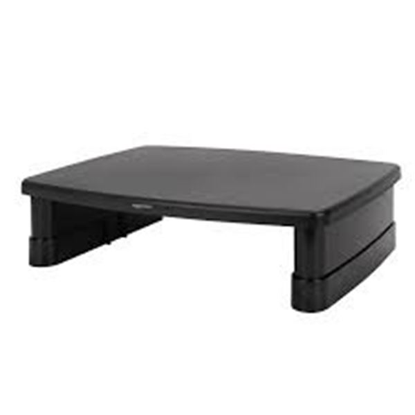 NEW AMAZON BASICS COMPUTER STAND RISER BLACK