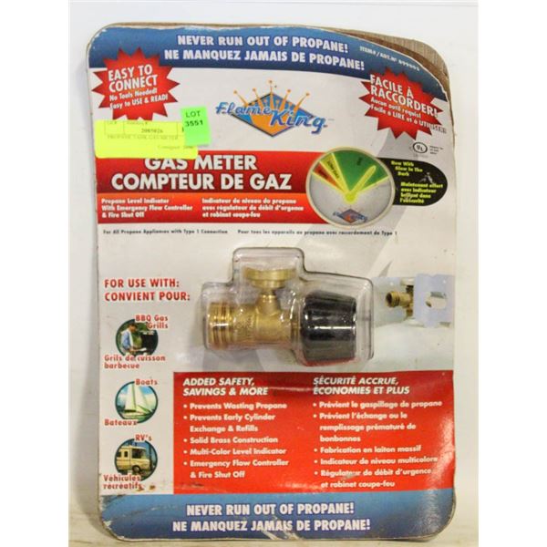 PROPANE TANK GAS METER