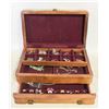 Image 1 : ESTATE JEWELRY BOX INCL 925 SILVER PIECES