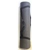 Image 1 : BLACK YOGA MAT WITH CARRY STRAP ¼” THICK