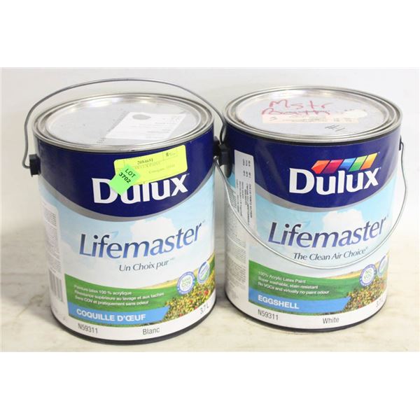 2 GALLONS DULUX PAINT