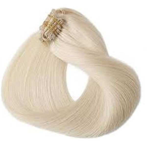 NEW WITH BOX SINDRA HAIR BLONDE CLIP TENSIONS