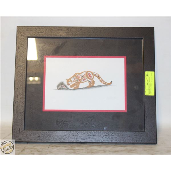 RICHARD SHORTY FRAMED ARTWORK *HMM*