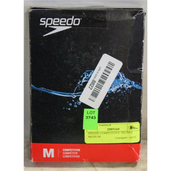 SPEEDO COMPETITIVE TRUNKS MEDIUM