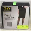 Image 1 : G&Y FASHION PENCIL SKIRT SMALL GREY