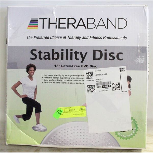 THERABAND 13” STABILITY DISC NEW