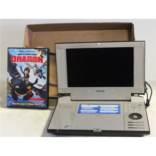 TOSHIBA PORTABLE DVD PLAYER