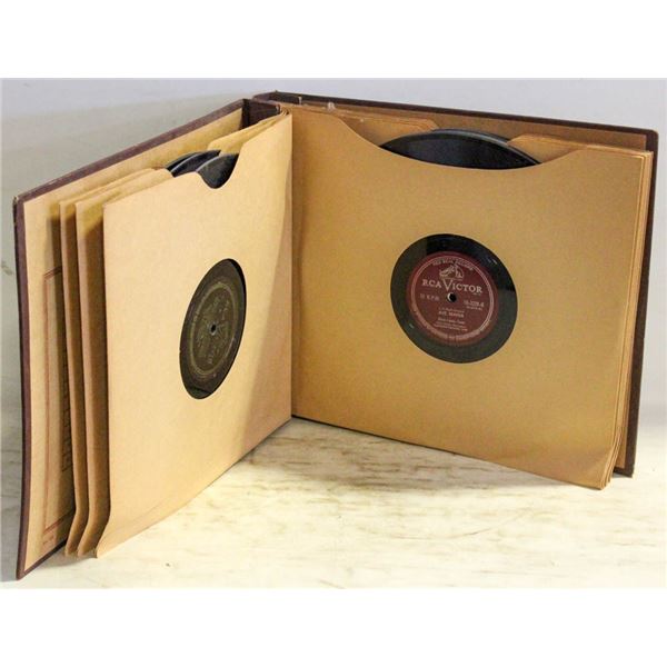 BOOK OF VINTAGE 10" VINYL CLASSICAL RECORDS