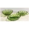 Image 1 : FLAT OF GREEN DEPRESSION GLASS