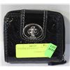 Image 1 : COACH BLACK WALLET