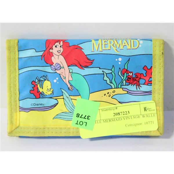 LITTLE MERMAID VINTAGE WALLET