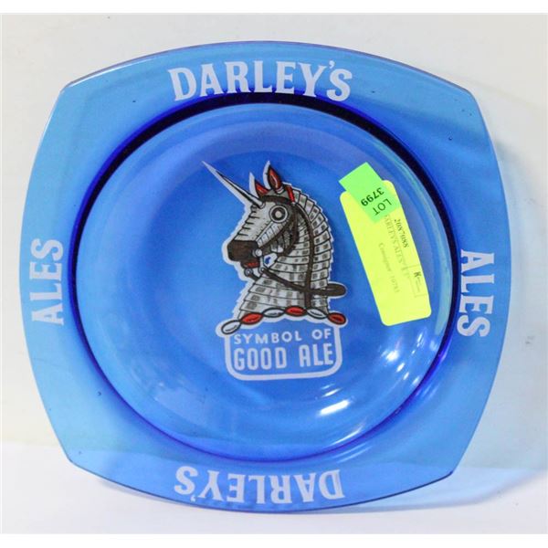 VINTAGE "DARLEYS ALES" 8.5" PLATE