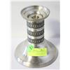 Image 1 : PEWTER CANDLE STICK- 6.5" X 6.5"