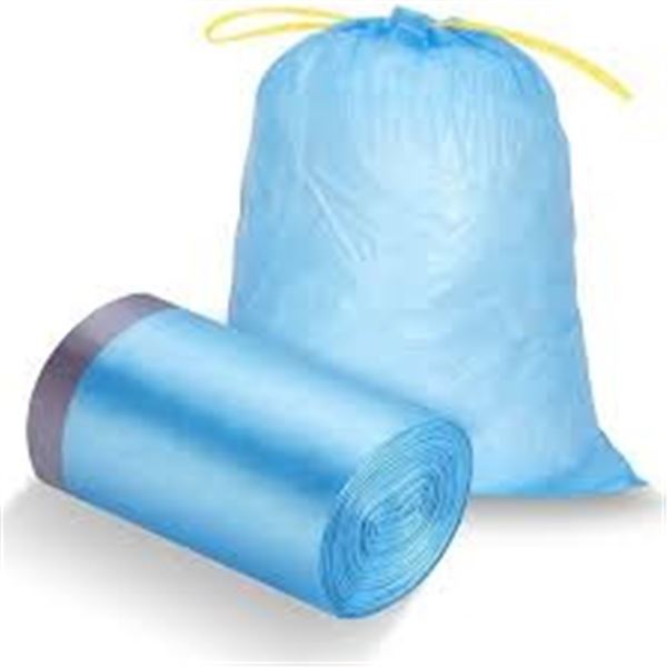 NEW 100 CT VACFREKEP 8 GALLON SIZE GARBAGE BAGS