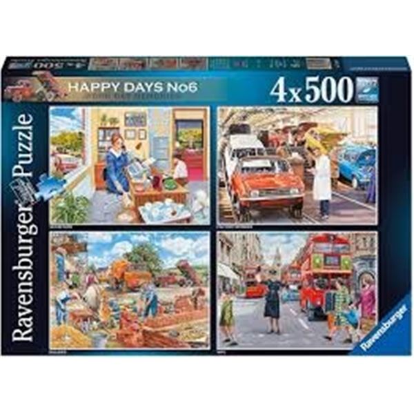 NEW WITH BOX RAVENSBURGER WORK DAY MEMORIES PUZZLE
