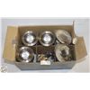 Image 1 : LOT OF 5 ASSORTED 3" GIMBAL LIGHT FIXTURES