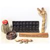 Image 1 : VINTAGE CARVED WOOD COLLECTIBLES- ASST. LOT