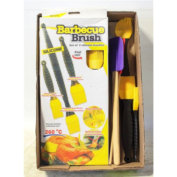 SILICONE KITCHEN UTENSILS- ASSORTED