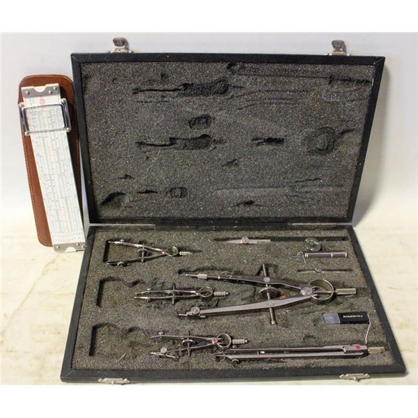 DRAFTING TOOLS- THORTON GEOTEC BRAND ASSORTED