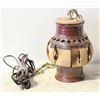 Image 1 : MCM SWAG 9" POTTERY LAMP