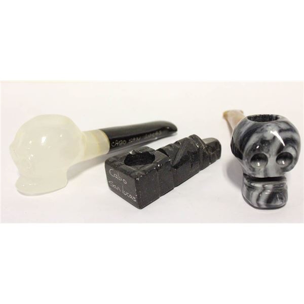 PIPES-LOT OF 3 ASSORTED