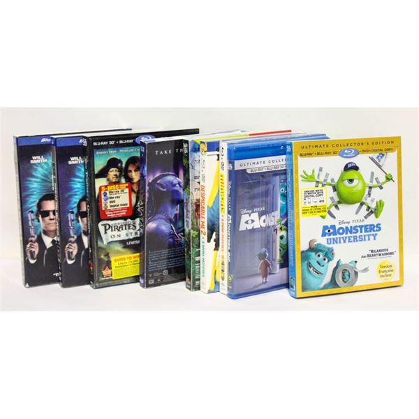 DVD/BLU-RAY FAMILY MOVIES- ASSORTED LOT