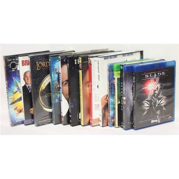 DVD/BLU-RAY MOVIES- ASSORTED LOT