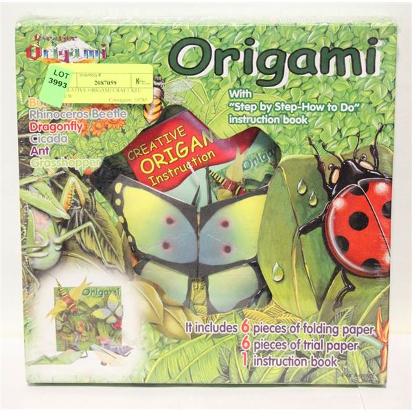 CREATIVE ORIGAMI CRAFT KIT- NEW
