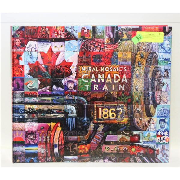 MURAL MOSAIC'S TRAIN- 2018 HARDCOVER BOOK