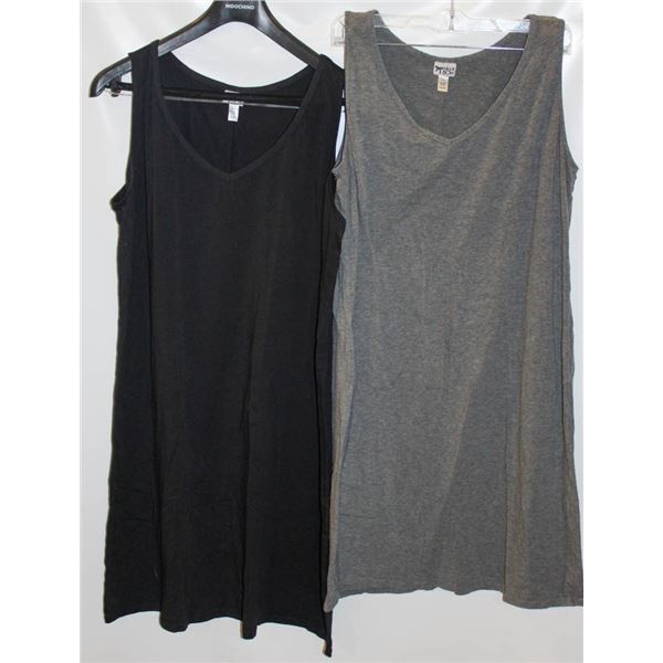 BLACK BOW 2PK XL CHEMISES