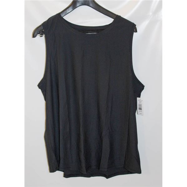 TUFF ATHLETICS XL WOMENS TANK TOP BLACK
