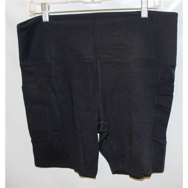 TUFF VEDA WOMENS XXL BLACK SHORTS