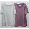 Image 1 : MONDETTA WOMENS XL 2PK T-SHIRTS