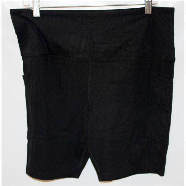 TUFF VEDA WOMENS XXL BLACK SHORTS