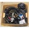 Image 1 : BOX OF AUDIO CABLES
