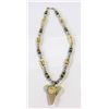 Image 1 : ESTATE LARGE SHARKS TOOTH NECKLACE
