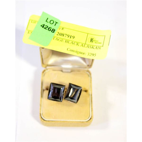 ESTATE VINTAGE BLACK ALASKAN