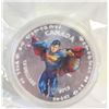 Image 1 : ESTATE SILVER SUPERMAN $15.00 CANADA COIN