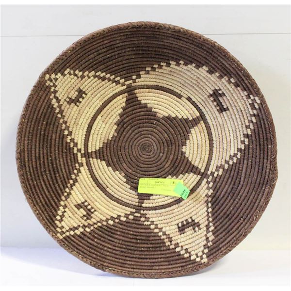 ANTIQUE HAIDA B.C SAGE BOWL/BASKET